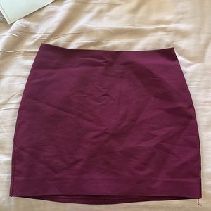 Maroon express miniskirt